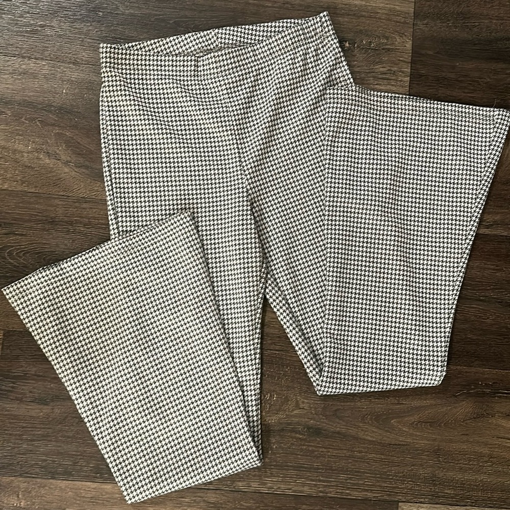 Houndstooth bell bottoms